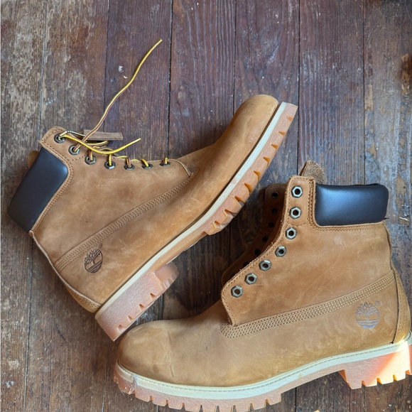 Timberland Men's Brown Leather Boots - Picture 1 of 9